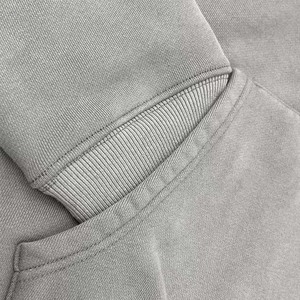 Sudadera con Capucha de Secado Rápido 2026, Estilo Acid Wash, para Hombre, Oversize, 100% Algodón, Sudaderas y Hoodies Personalizables Básicos - Product Image 4