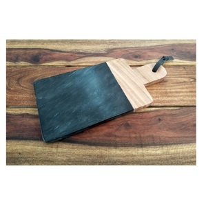 Meilleure planche à découper de cuisine Planches à découper en marbre et en bois design en forme de cœur Qualité chaude À un prix abordable - Product Image 2