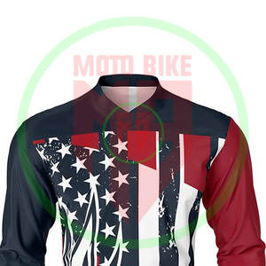 Camiseta de Motocross Personalizada de Alta Calidad para Hombre, Talla Adulto, Logotipo Personalizado, Camiseta de Motocross al por Mayor, Camiseta de Carreras de Motocross - Product Image 3