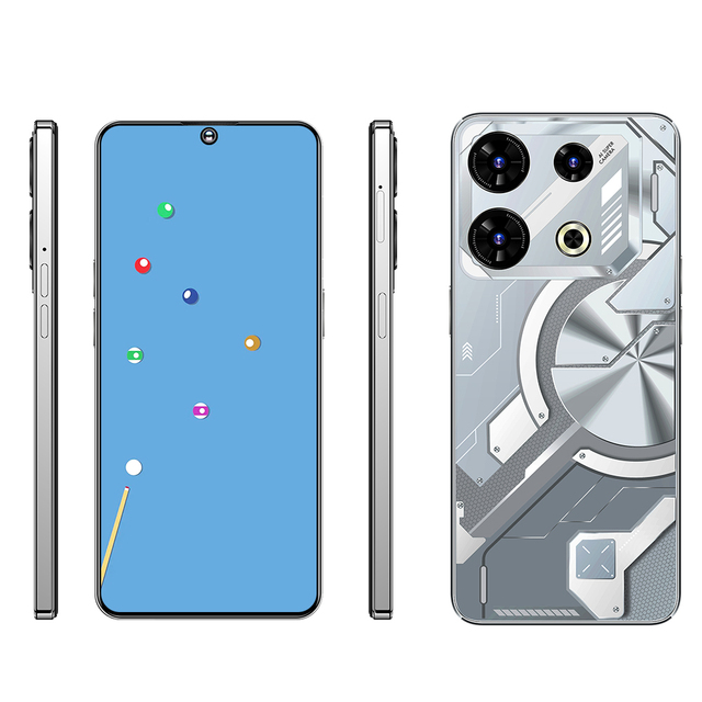 4G 5G Calling Long Standby 7.3 Inch Incell Screen 16GB RAM 1TB ROM Smart Good Touch Gaming Octa-core Android 13 Mobile Phone
