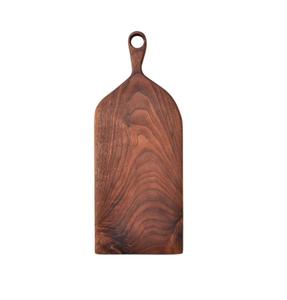 Planche à découper en bois planche à découper en bois planche à fromage en bois planche ronde menuiserie bambou espace de noël Business - Product Image 3