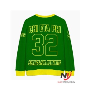 Jersey de mujer bordado de la Hermandad Chi Eta Phi de calidad Premium | jersey de mujer de seda bordado personalizado de la Hermandad de mujeres - Product Image 3