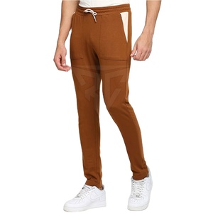 <b>Men's</b> Casual Mid Waist Straight Cotton Fleece Breathable Sweatpants Outdoor <b>Working</b> Wear Customized Logo OEM Service Available - Product Image 1