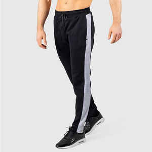 Pantalon de jogging unisexe léger coupe droite en Spandex/Coton avec poches, taille élastique, design fuselé, respirant, style décontracté - Product Image 4