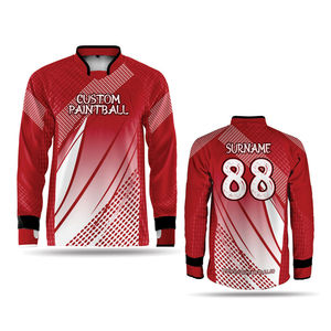 Camisetas de Paintball Personalizadas OEM por Sublimación, Camiseta de Paintball de Manga Larga, Camiseta de Paintball Ligera, Camiseta Reforzada Duradera - Product Image 6