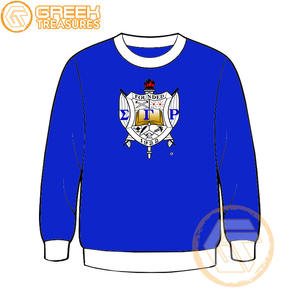 Sigma เสื้อสเวตเชิ้ตผ้าฟลีซผ้าฝ้ายคอตตอนลายแกมม่า Rho ปักแบบสวมหัวเสื้อแจ็คเก็ตสตรีสไตล์กรีกตามสั่ง - Product Image 6