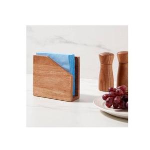 Boîte à mouchoirs en tissu élégante pour bureau de chambre et table de salon avec texture douce et lisse et design minimaliste élégant - Product Image 1