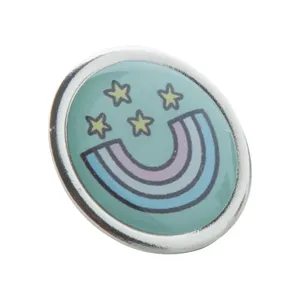 Porte-clés et mousquetons métalliques personnalisés avec broche personnalisée pour merchandising promotionnel - Product Image 1