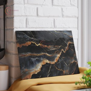 Marvellous Black Marble Kitchen Chopping Board Black For Kitchenware Attractive Handmade Marble Chopping Block At Good Sale - Product Image 6
