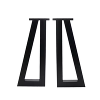 Pieds de table en acier, style industriel moderne, pour restaurant, bureau, meubles, banc, café, salle à manger, salon, chambre, extérieur, cuisine