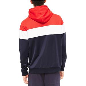 เสื้อกันหนาวมีฮู้ดสำหรับฮิปฮอปผ้าฝ้ายผสมมีลายปักโลโก้แบบกำหนดเอง - Product Image 2