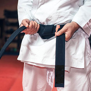 Nouveau style de ceinture de judo conception personnalisée ceinture de judo karaté d'art martial vente en gros de ceintures de judo d'arts martiaux brodées par logo personnalisé - Product Image 6