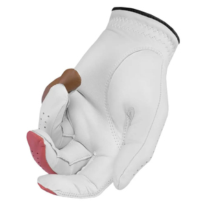 Gants de golf en cuir Cabretta de haute qualité, fabrication OEM personnalisée, gants de sport respirants à doigts complets pour hommes et femmes, vente chaude 2025 - Product Image 3