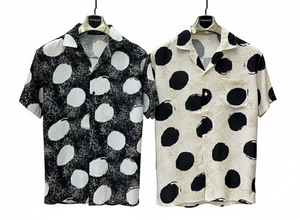 Chemise à manches courtes pour homme à motifs modernes – Coupe décontractée, tissu léger, design estival élégant pour un usage décontracté, tenue de vacances - Product Image 2