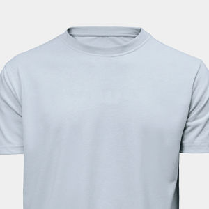 Personalizable transpirable gris jaspeado Jersey camisetas patrón sólido algodón ropa de dormir con serigrafía-directo para hombres - Product Image 2