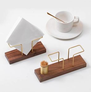 Porte-serviettes en bois MDF fait à la main de style moderne pour table à manger avec finition brillante par Metal Overseas - Product Image 6