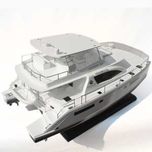 LEOPARD 51 POWERCAT BATEAUX VOILES MODERNES-MODÈLE YATCHH MODERNE ARTISANAT POUR LA DÉCORATION DE LA MAISON FABRIQUÉ AU VIETNAM LIVRAISON RAPIDE - Product Image 3