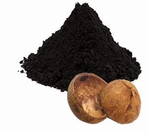 Polvo de carbón de cáscara de coco orgánico de calidad alimentaria, agente químico auxiliar, polvo de carbón activado para carbón amorfo in vitro - Product Image 2