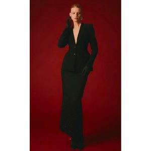 เสื้อสูทเบลเซอร์ของผู้หญิงหรูหราพร้อมการปักถักลายบริการผลิตในเวียดนาม - Product Image 2