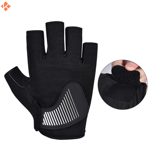 Guantes de Ciclismo de Medio Dedo para Hombre, Ropa de Ciclismo Unisex, Guantes Transpirables a Prueba de Golpes para Bicicleta de Montaña - Product Image 4