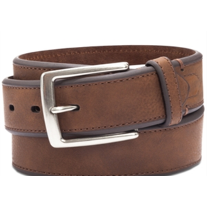Cintura Casual da Uomo con Bordo Smussato, Taglia 44, Marrone, Metallo, Prodotto Club Room - Product Image 5