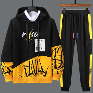 Sudadera con capucha estampada de algodón con logotipo personalizado de Terry francés, sudaderas lisas de gran tamaño en blanco, sudaderas con capucha Unisex estampadas para hombre - Product Image 1