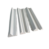 Plinthe en plastique pvc blanc moderne de vente chaude