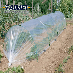 48 सेमी (एच) x 50 सेमी (डब्ल्यू) एकल-अवधि आर्क सुरंग ग्रीनहाउस कम सुरंग ग्रीनहाउस पत्तेदार सब्जियों के लिए फ्रेम सामग्री के साथ - Product Image 1