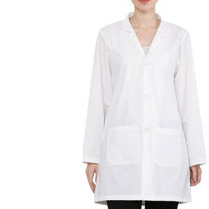 Algodón Doctor Bata Enfermera Hospital Uniformes Médico Dental Lab Coats Venta al por mayor Moda Venta caliente Lab Coats - Product Image 3