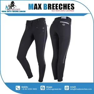 Wholesale Fitness Jodhpurs Equestrian Riding Breeches Fashionable Adult Horse Racing Clothing Logo Printing Leg Guards <b>Warmers</b> - Product Image 2