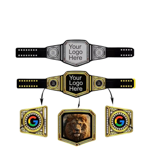 Ceinture Champions Design Personnalisé Ceintures Champions Lourds et volumineux Ceintures de Championnat Nom de l'équipe - Product Image 3