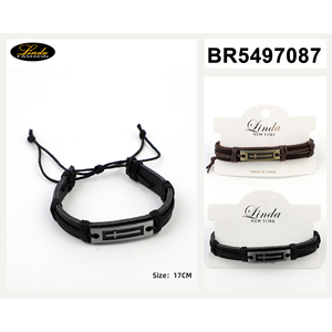 Bracciale a Polsino con Fiore Lindo Fashion 4.1Cm Placcato Oro Gioielli Unisex - Product Image 5