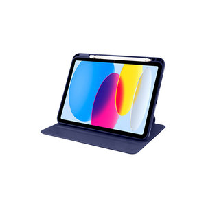 Étui intelligent gris Netzy 2025 pour iPad Pro 11 certifié FCC avec compartiment pour stylet thermique et support rotatif en PU et PC - Product Image 4