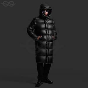 Chaqueta acolchada de invierno para hombre, chaqueta gruesa y cálida con aislamiento de plumón para clima frío, personalizada - Product Image 6