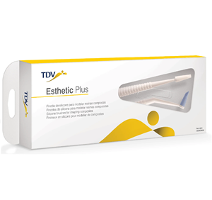 Instrumento de Modelado de Composite Dental Esthetic Plus para Restauraciones Directas o Indirectas, Paquete de 2 Cepillos con Puntas - Product Image 1