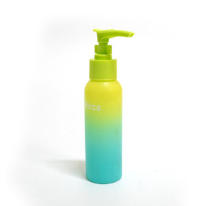 Bouteille en plastique PET à épaule ronde Top Export avec pince pompe à lotion couleur dégradée shampooing Gel de bain bouteille désinfectante pour les mains - Product Image 2