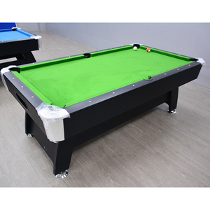 Table de billard de luxe en feutre vert de 7 pieds avec retour automatique des billes, cadre en bois personnalisable pour usage domestique et commercial en intérieur - Product Image 3