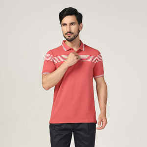 เสื้อยืดโปโลลำลองสำหรับผู้ชายมาใหม่เสื้อแขนสั้นผ้าฝ้ายโพลีเอสเตอร์นุ่มใส่สบายมีสไตล์ - Product Image 6