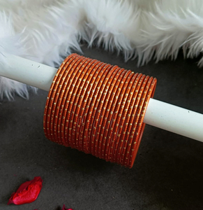 Indian Bangles Set Bollywood Plain Metal Bangle <b>Bracelets</b> Costume Jewellery for Women & <b>Girls</b> (Set of 24) - Product Image 2