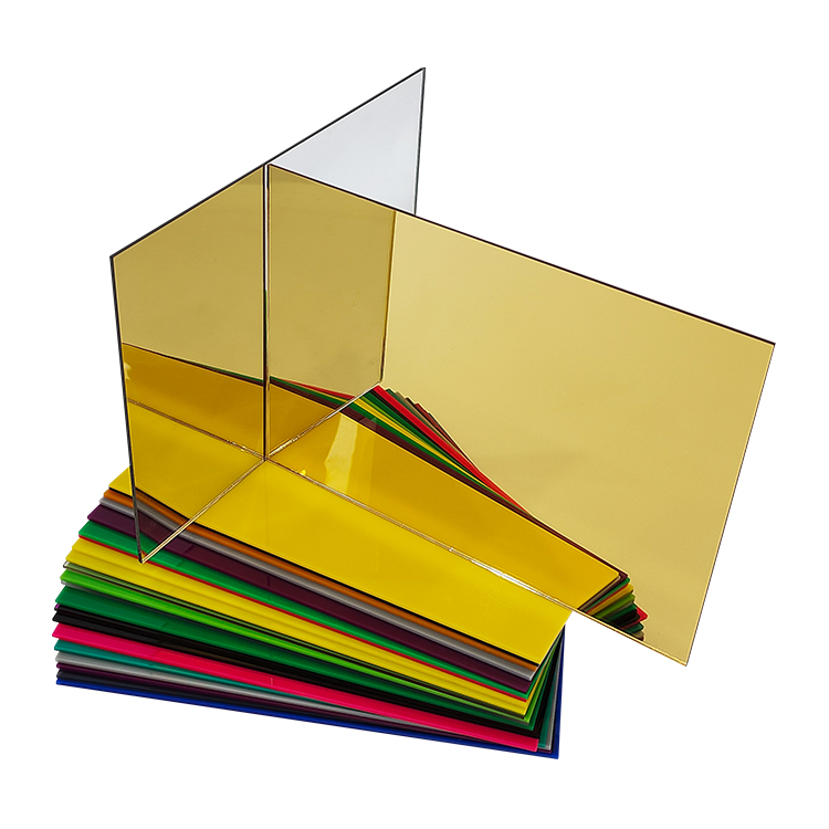 Горячая продажа зеркальный лист акриловый пластиковый зеркальный настенный лист золотой зеркальный акриловый лист