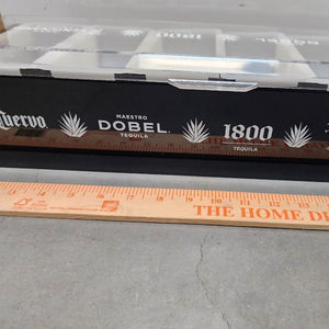 Cuervo 1800 Dobel Centanario Tequila Guarnición Caddy Acero Negro condimento - Product Image 1