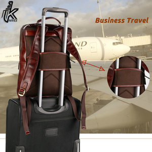 Mochila de cuero de diseñador de lujo para hombre y mujer, nueva, de la mejor calidad, OEM - Product Image 5