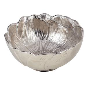 Eco Friendly Handmade Wood Round Serving <b>Bowl</b> with Silver Metal Stand Serving <b>Bowl</b> for Wedding Decor Fruit <b>Salad</b> <b>Server</b> <b>Bowl</b> - Product Image 6