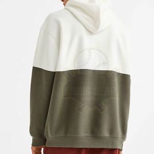 Sweat-shirts d'hiver en molleton 100% coton avec logo personnalisé en gros pour hommes, streetwear, coupe ample - Product Image 2