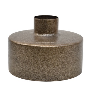 Vase de table en fer forgé contemporain IHA IHA2441, gris personnalisé, pour la décoration de la maison et de mariage, vente en gros disponible - Product Image 6