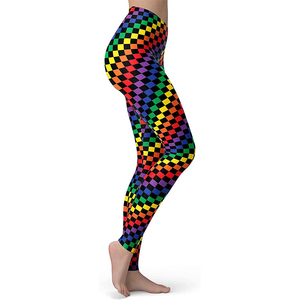 Leggings de mujer nuevo personalizado totalmente sublimación impreso paquistaní hecho Spandex/poliéster de talla grande gran oferta nueva llegada - Product Image 6