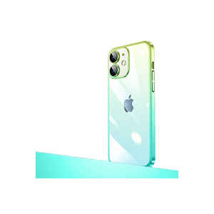 Coque de téléphone en silicone brillant dégradé de luxe JoieCreatif Sync Series pour iPhone 12 et 14 Plus, protection de l'appareil photo, antichoc - Product Image 1