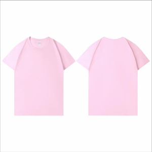 200g Heavy Duty 100% algodón manga corta hombres mujeres estudiante verano Simple BF estilo Loose Fit Top - Product Image 4