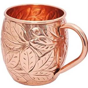 Tasse de voyage en cuivre faite à la main pour objectif de caméra Gobelet à café artisanal <span class=keywords><strong>indien</strong></span> de qualité supérieure pour un usage quotidien - Product Image 4
