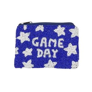 Get Your Game on with Wholesale Gameday Handmade Beaded Coin Purse - Exquisitely Crafted & Uniquely Designed - Product Image 2